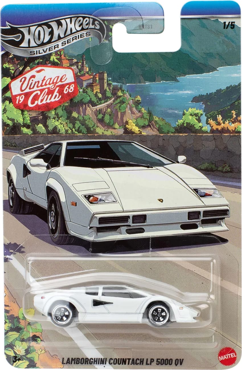 FULL METAL - HOT WHEELS - 1968 VINTAGE CLUB - LAMBORGHINI COUNTACH LP 5000 QV - 4B