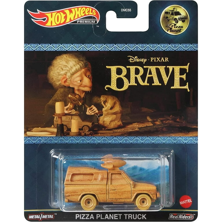 HOT WHEELS PREMIUM - PIZZA PLANET TRUCK - DISNEY BRAVE - 5A