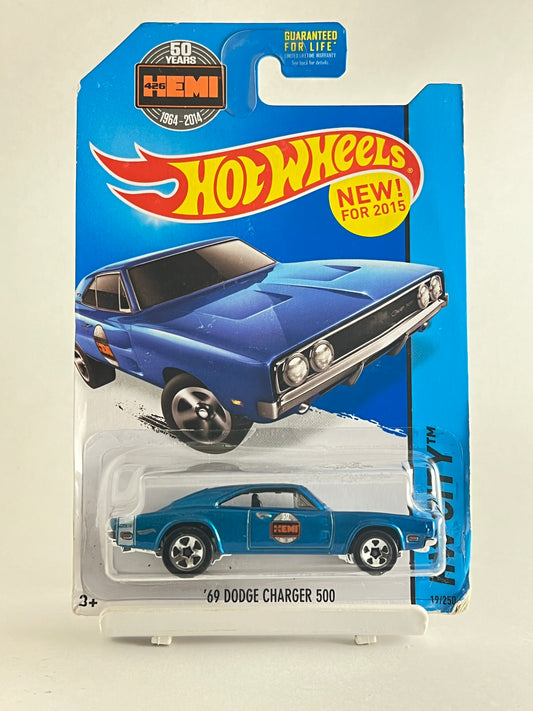 69 DODGE CHARGER 500 - 2B - SOFT CORNERS - Its Fun- Hot wheels - matchbox - diecast