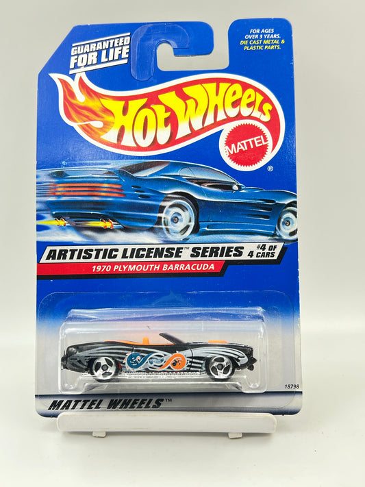 HOT WHEELS - 1970 PLYMOUTH BARRACUDA - 9A