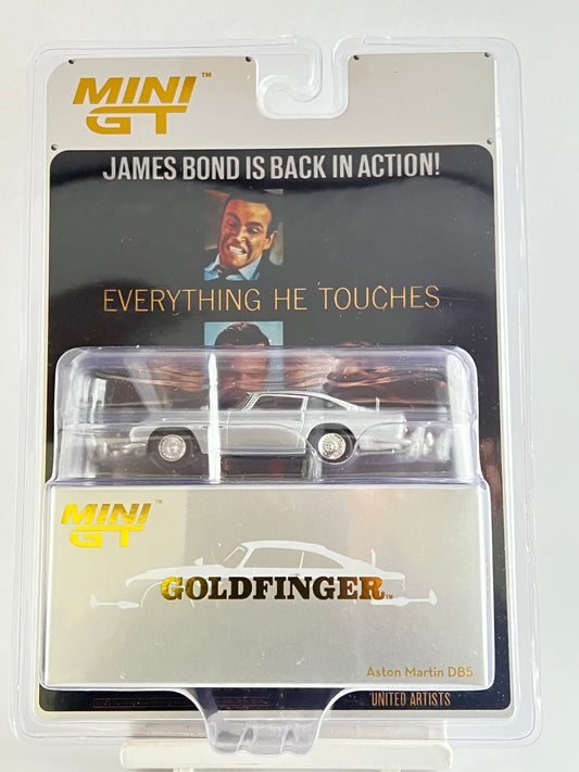 MINI GT - GOLDFINGER - ASTON MARTIN DB5 - A