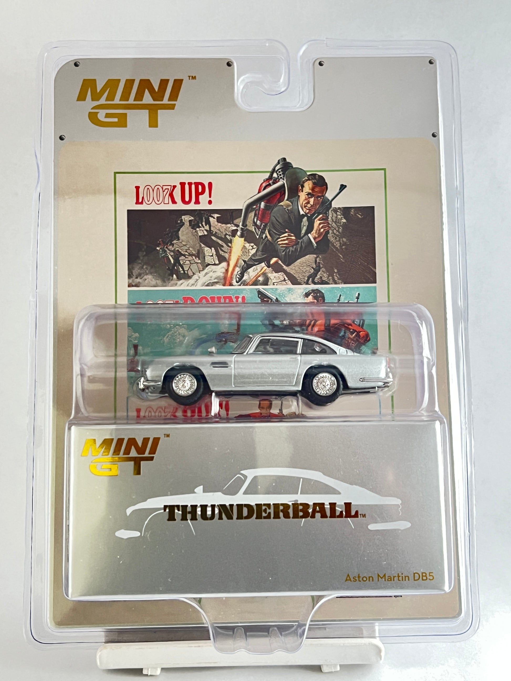 MINI GT - THUNDERBALL - ASTON MARTIN DB5 - E - Its Fun- Hot wheels - matchbox - diecast