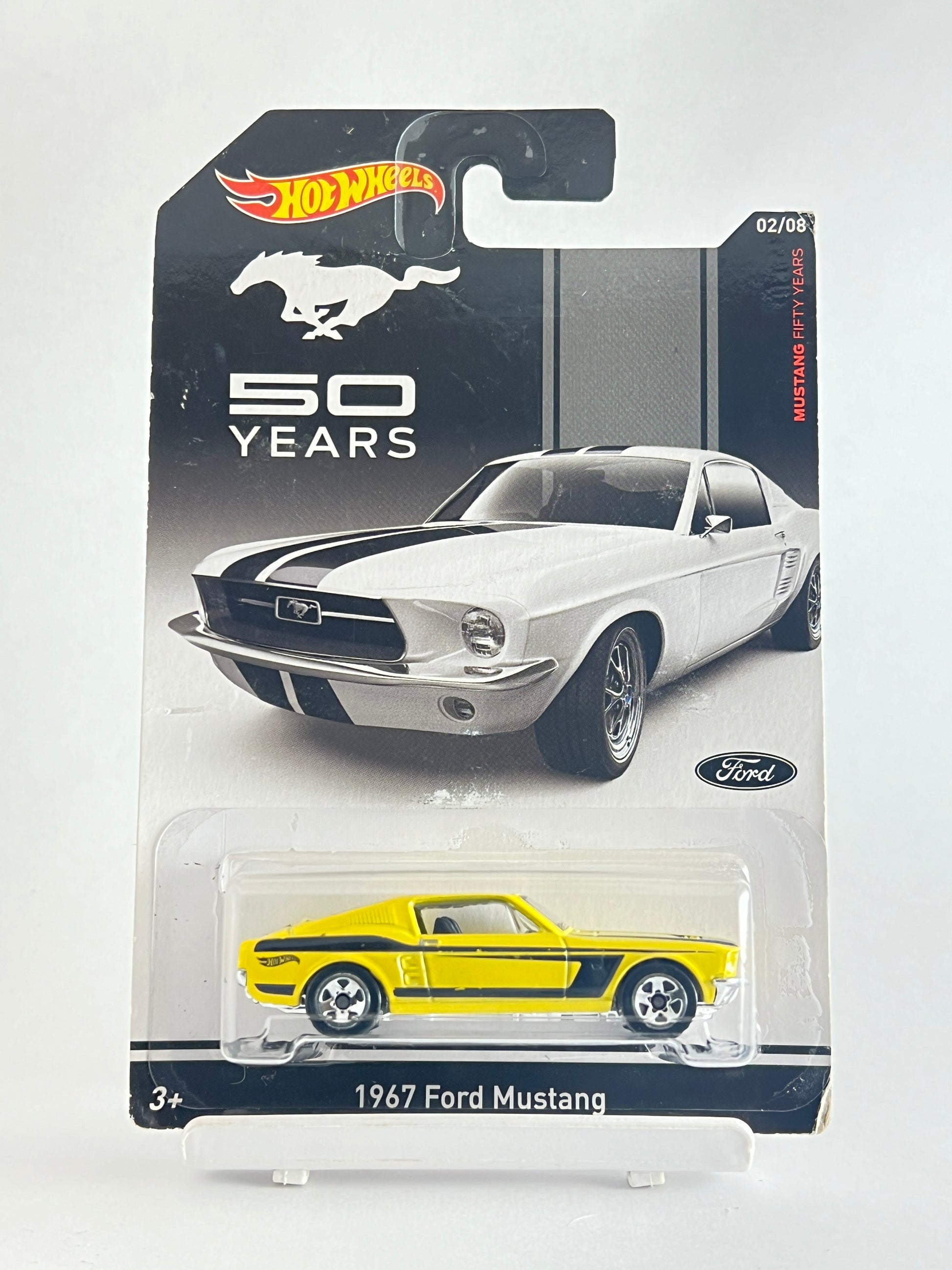 1967 FORD MUSTANG - CARD ART - 2C - Its Fun- Hot wheels - matchbox - diecast