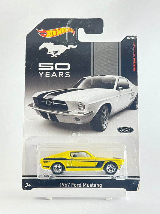 1967 FORD MUSTANG - CARD ART - 2C - Its Fun- Hot wheels - matchbox - diecast