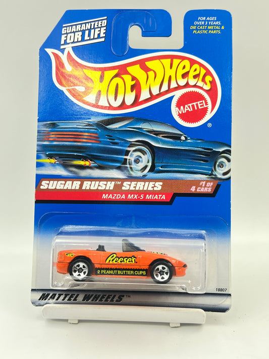 FULL METAL - HOT WHEELS -  MAZDA MX-5 MIATA - ORANGE - 9C