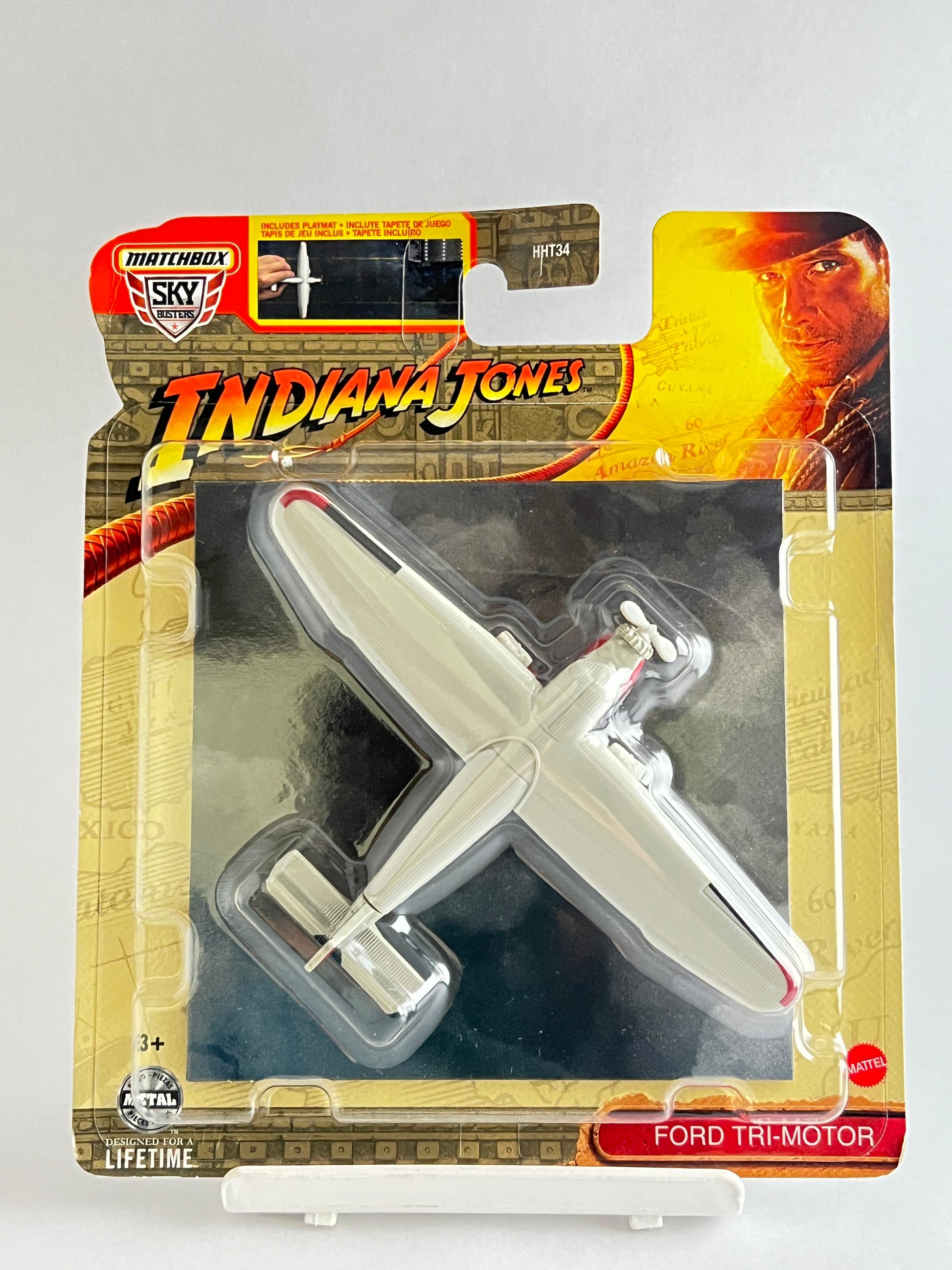 MATCHBOX SKY BUSTERS - INDIANA JONES - FORD TRI-MOTOR - Its Fun- Hot wheels - matchbox - diecast