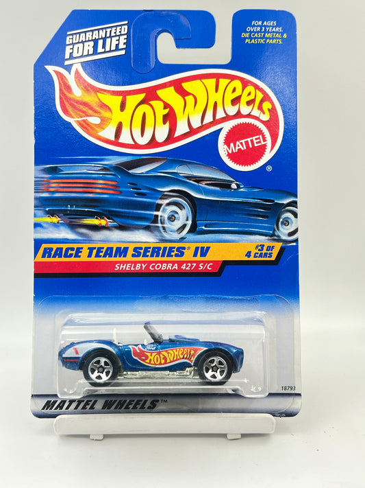 FULL METAL - HOT WHEELS -  SHELBY COBRA 427 S/C - OPENING HOOD - 9B