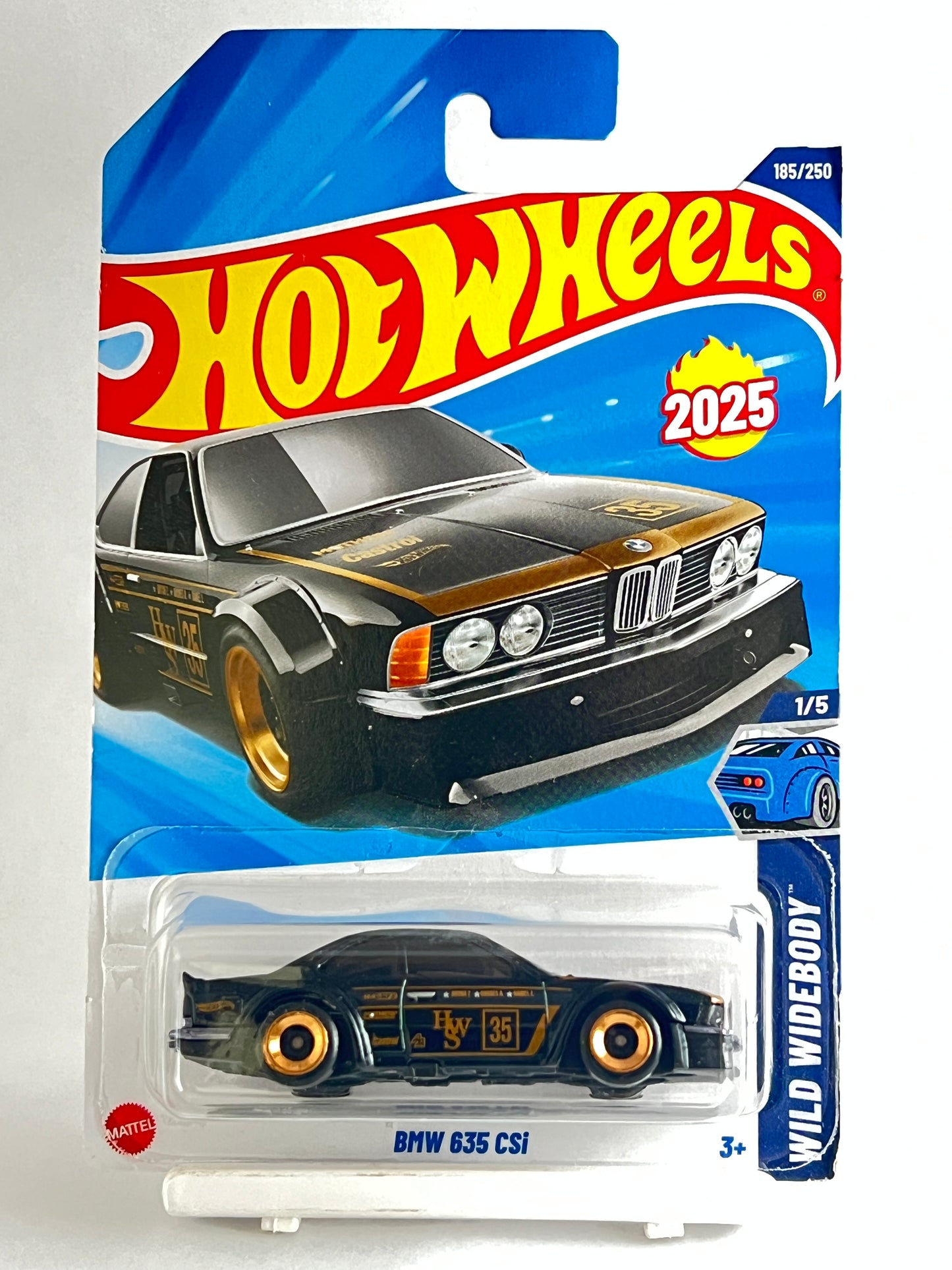 2025 MAINLINE - BMW 635 CSI - 1A - Its Fun- Hot wheels - matchbox - diecast