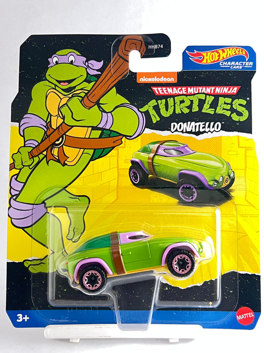 HOTWHEELS CHARACTER CARS - TEENAGE MUTANT NINJA TURTLES - DONATELLO