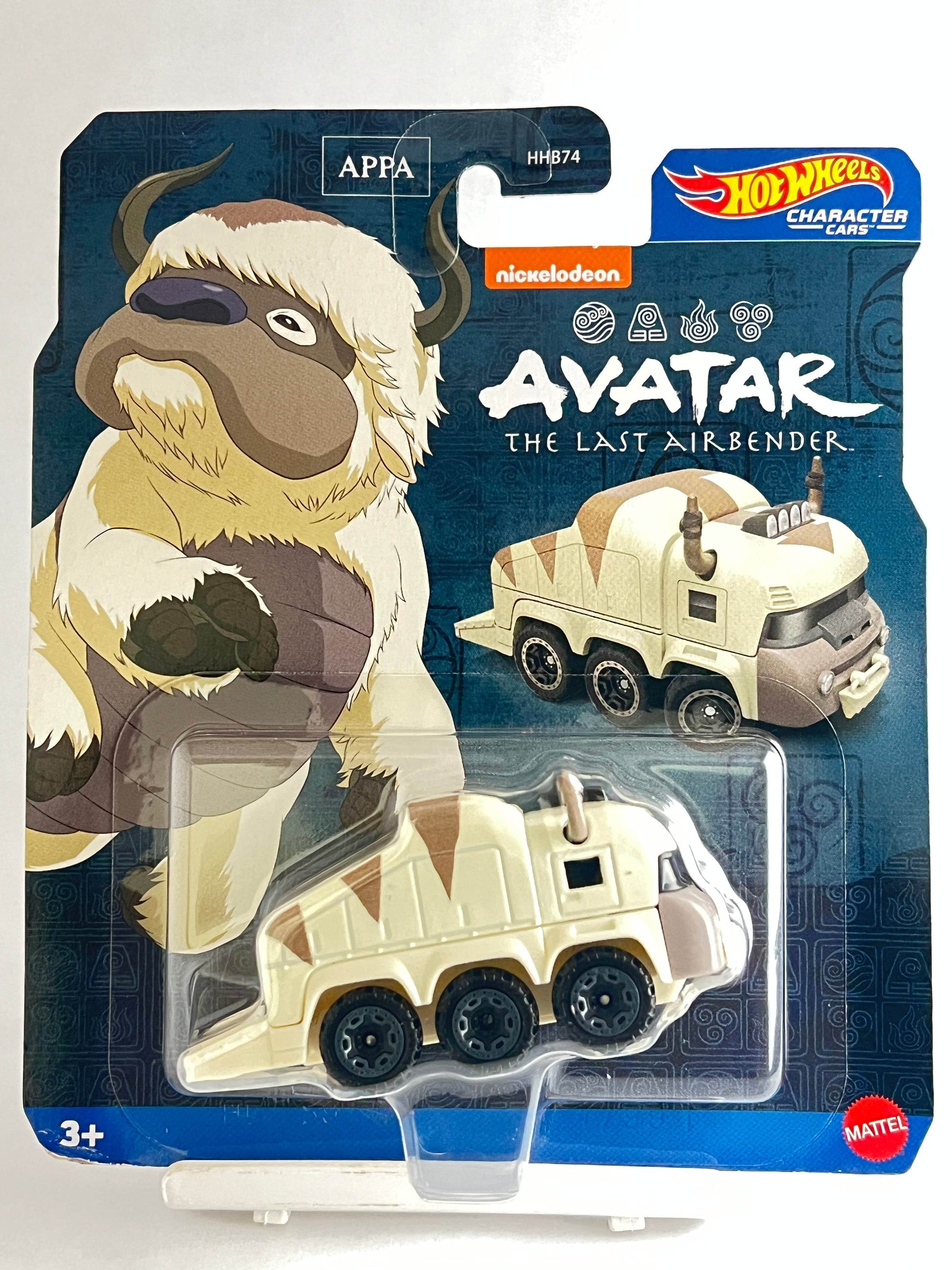 HOTWHEELS CHARACTER CARS - AVATAR THE LAST AIRBENDER - APPA - Its Fun