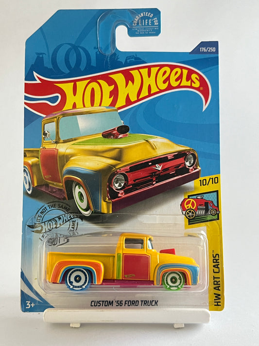 TREASURE HUNT - CUSTOM 56 FORD TRUCK - Its Fun- Hot wheels - matchbox - diecast