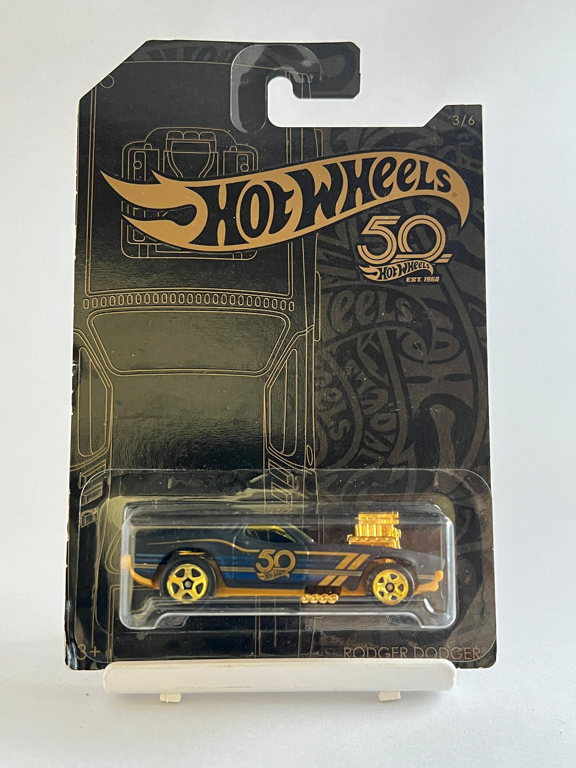50TH ANNIVERSART - RODGER DODGER - 1B - Its Fun- Hot wheels - matchbox - diecast