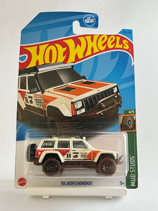 TREASURE HUNT - 95 JEEP CHEROKEE - Its Fun- Hot wheels - matchbox - diecast
