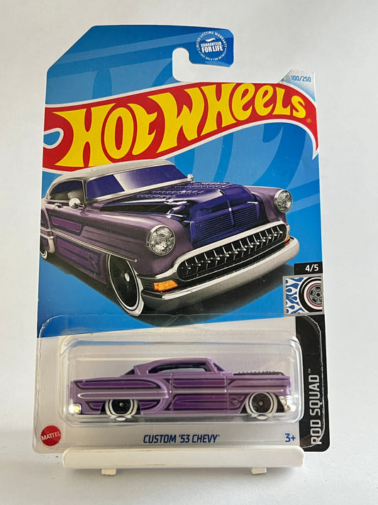 TREASURE HUNT - CUSTOM 53 CHEVY - Its Fun- Hot wheels - matchbox - diecast