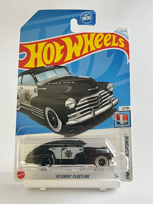 (BLISTER CRACK) TREASURE HUNT - 47 CHEVY FLEETLINE - Its Fun- Hot wheels - matchbox - diecast