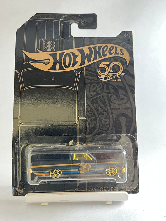 50TH ANNIVERSARY - 65 FORD RANCHERO - 1B - Its Fun- Hot wheels - matchbox - diecast