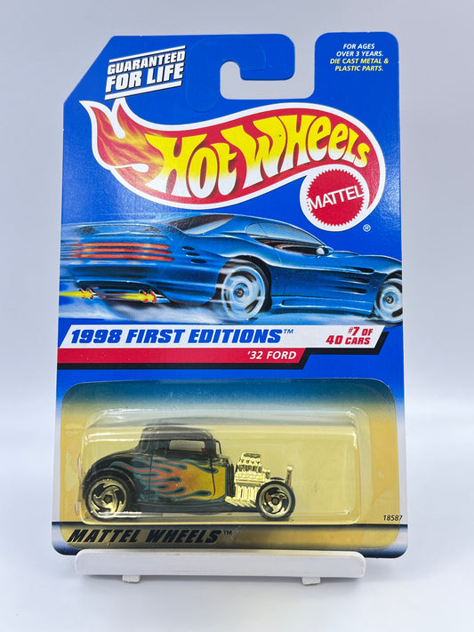 BLISTER DAMAGED - YELLOW BLISTER - HOT WHEELS - 32 FORD - 4C