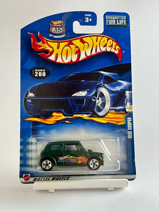 MINI COOPER - GREEN - 2A - Its Fun- Hot wheels - matchbox - diecast