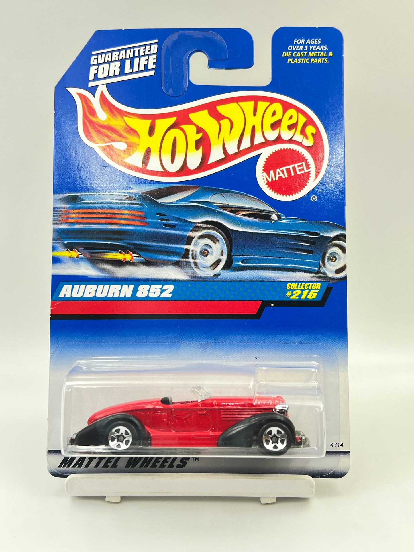 HOT WHEELS - AUBURN 852 - RED - 4C