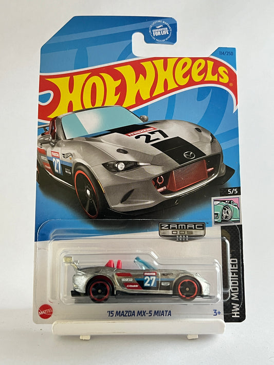 ZAMAC - 15 MAZDA MX-5 MIATA - 2A - Its Fun- Hot wheels - matchbox - diecast
