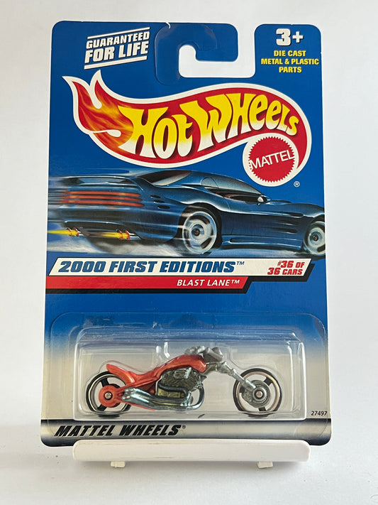 2000 FIRST EDITION - BLAST LANE ORANGE - 1B - Its Fun- Hot wheels - matchbox - diecast