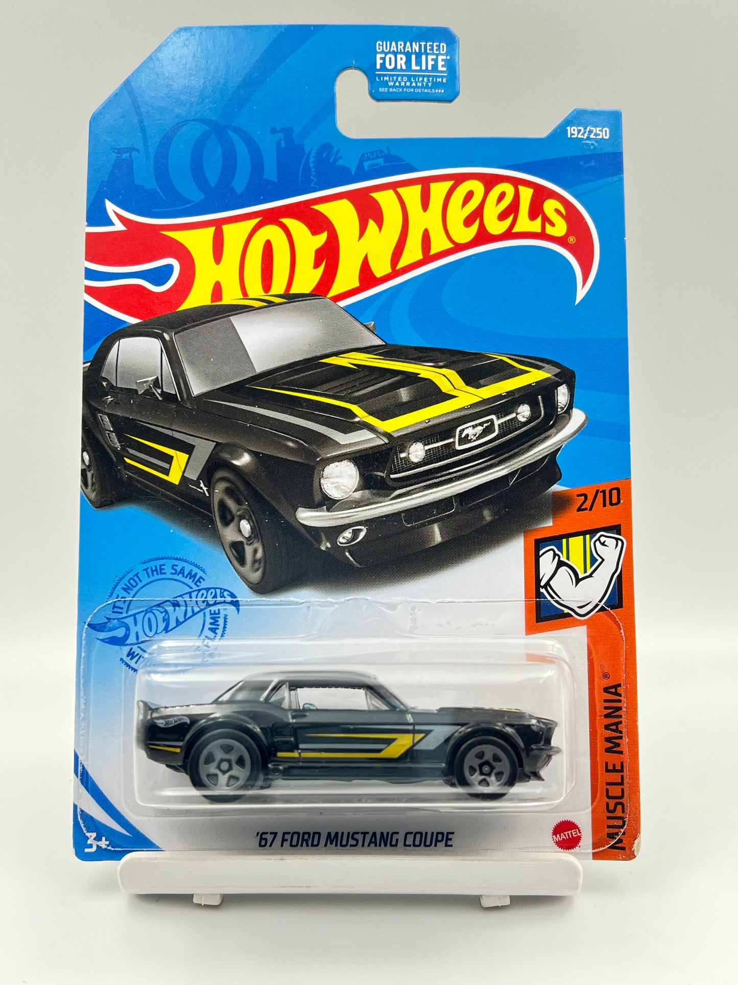IMPORTED - HOT WHEELS -  67 FORD MUSTANG COUPE - 6B