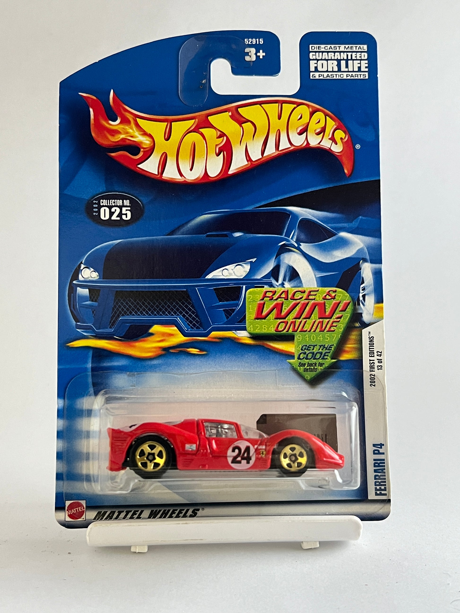 FERRARI P4 - RED - Its Fun- Hot wheels - matchbox - diecast