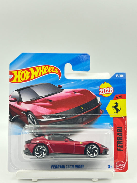 HOT WHEELS - FERRARI 12CILINDRI - 1D