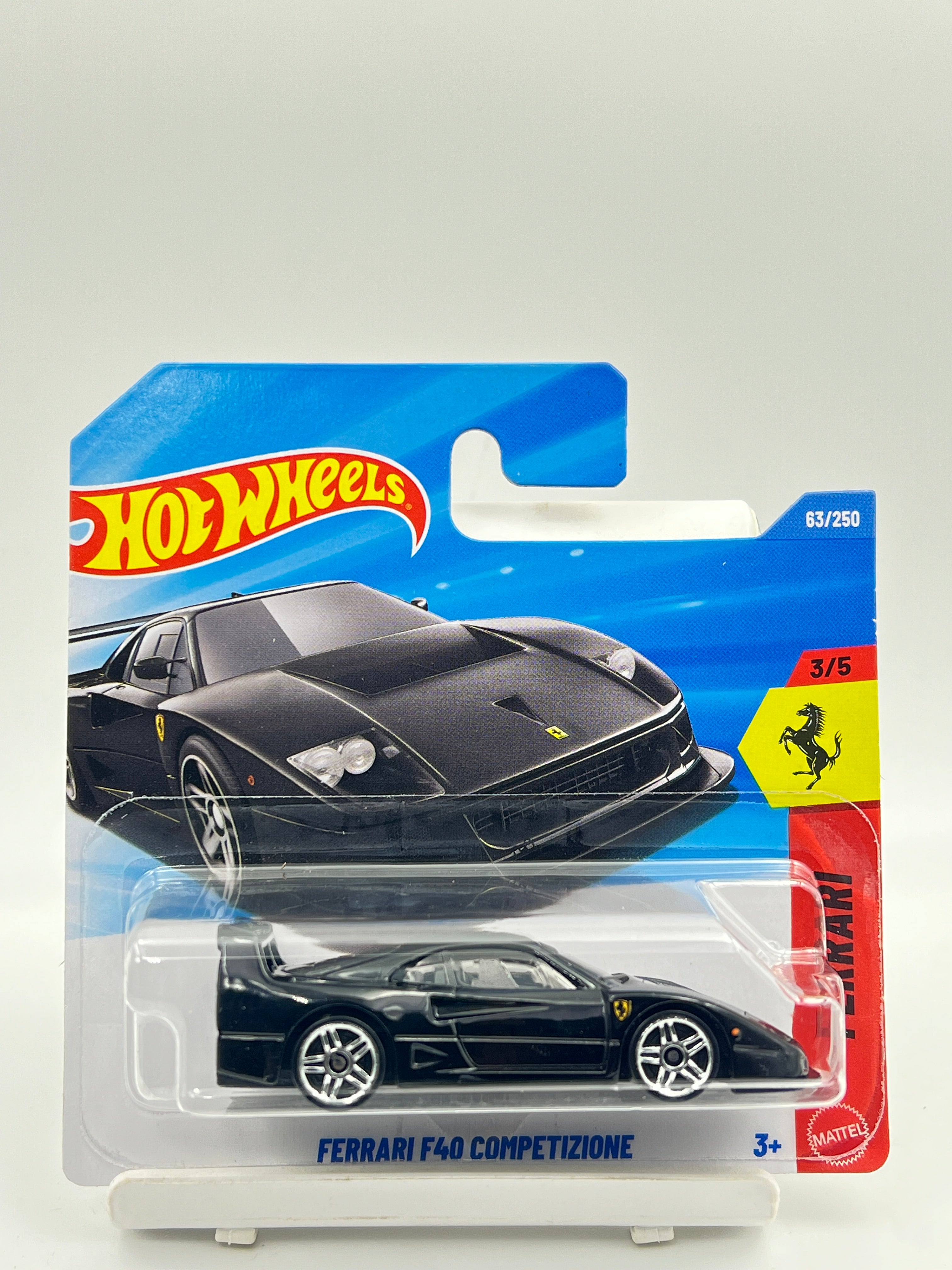HOT WHEELS - FERRARI F40 COMPETIZIONE - BLACK - 2A – Its Fun