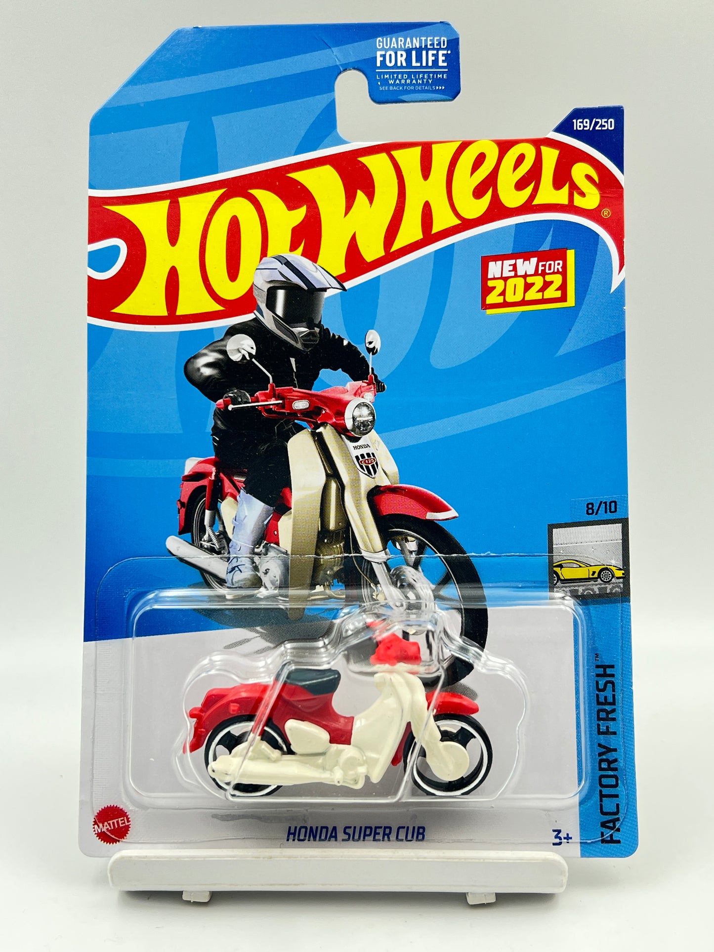 IMPORTED - HOT WHEELS -  HONDA SUPER CUB - RED - 7C