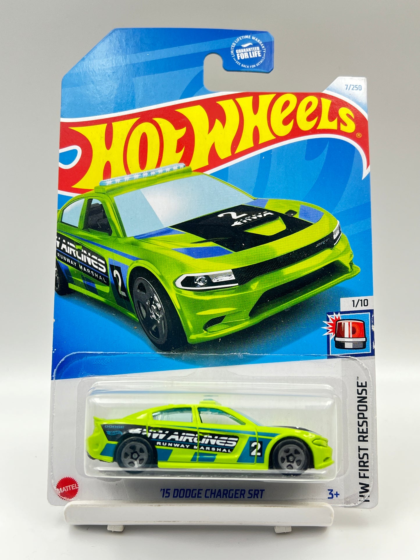 IMPORTED - HOT WHEELS -  15 DODGE CHARGER SRT - GREEN - 9B