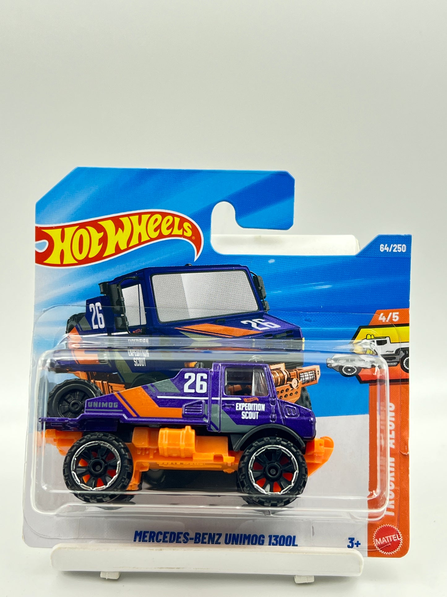 HOT WHEELS - MERCEDES BENZ UNIMOG 1300L - 3C