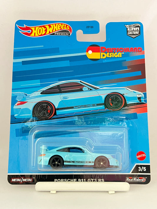 PREMIUM - DEUTSCHLAND DESIGN - PORSCHE 911 GT3 RS - 5A - Its Fun- Hot wheels - matchbox - diecast