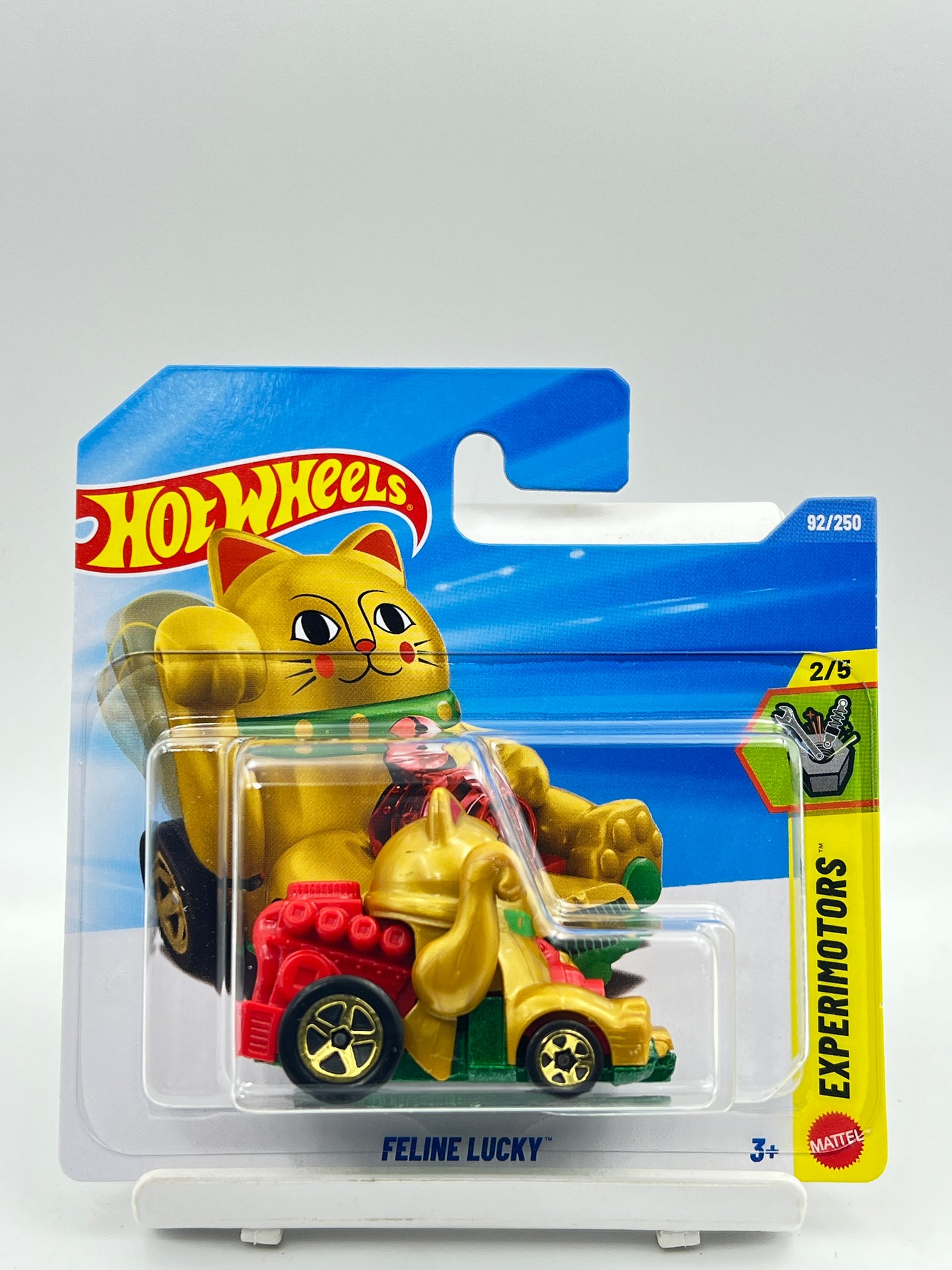 HOT WHEELS - FELINE LUCKY - GOLD COLOR - 2D