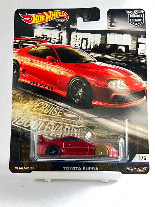 PREMIUM - TOYOTA SUPRA - 5C - Its Fun- Hot wheels - matchbox - diecast