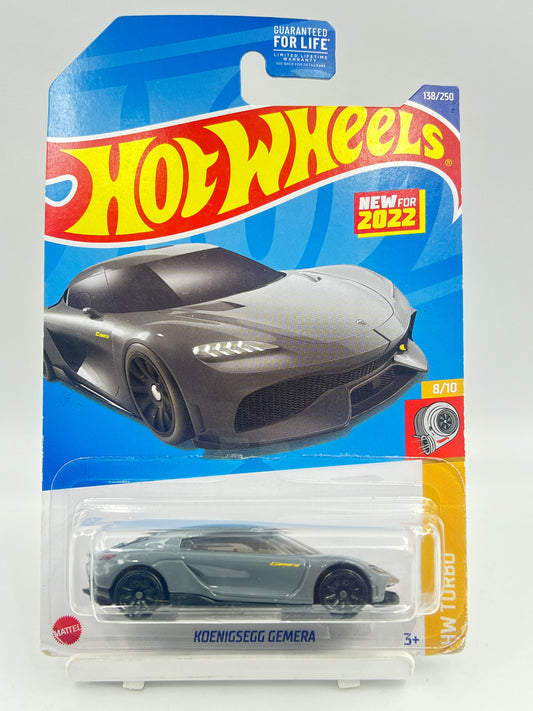 HOT WHEELS - KOENIGSEGG GEMERA - GREY - 1B