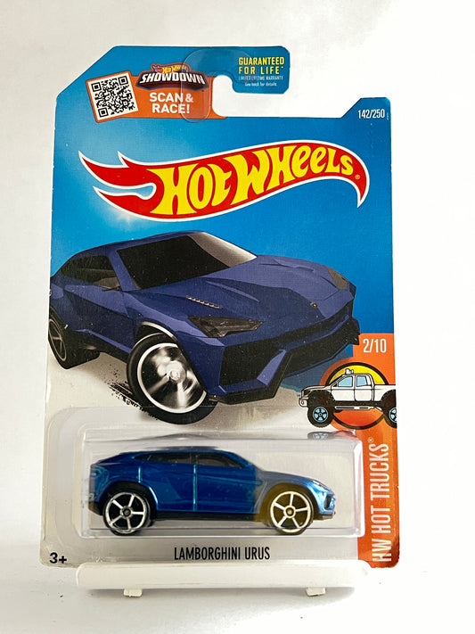LAMBORGHINI URUS - BLUE - 2A - Its Fun- Hot wheels - matchbox - diecast