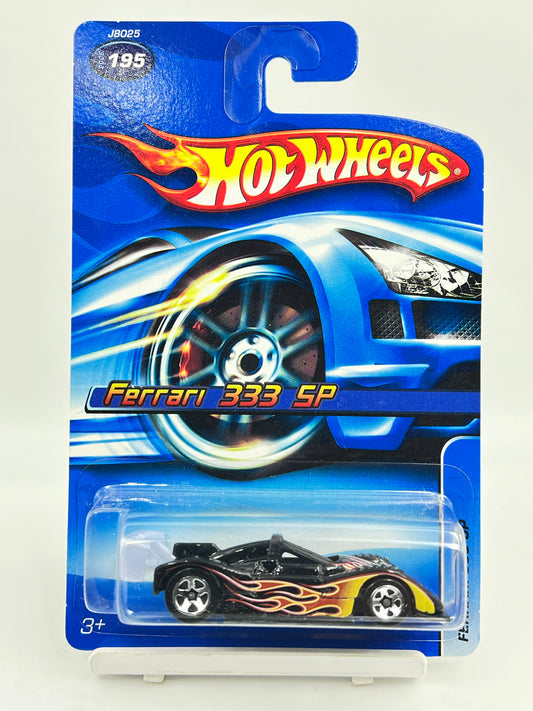 HOT WHEELS - FERRARI  333 SP - BLACK - 6B