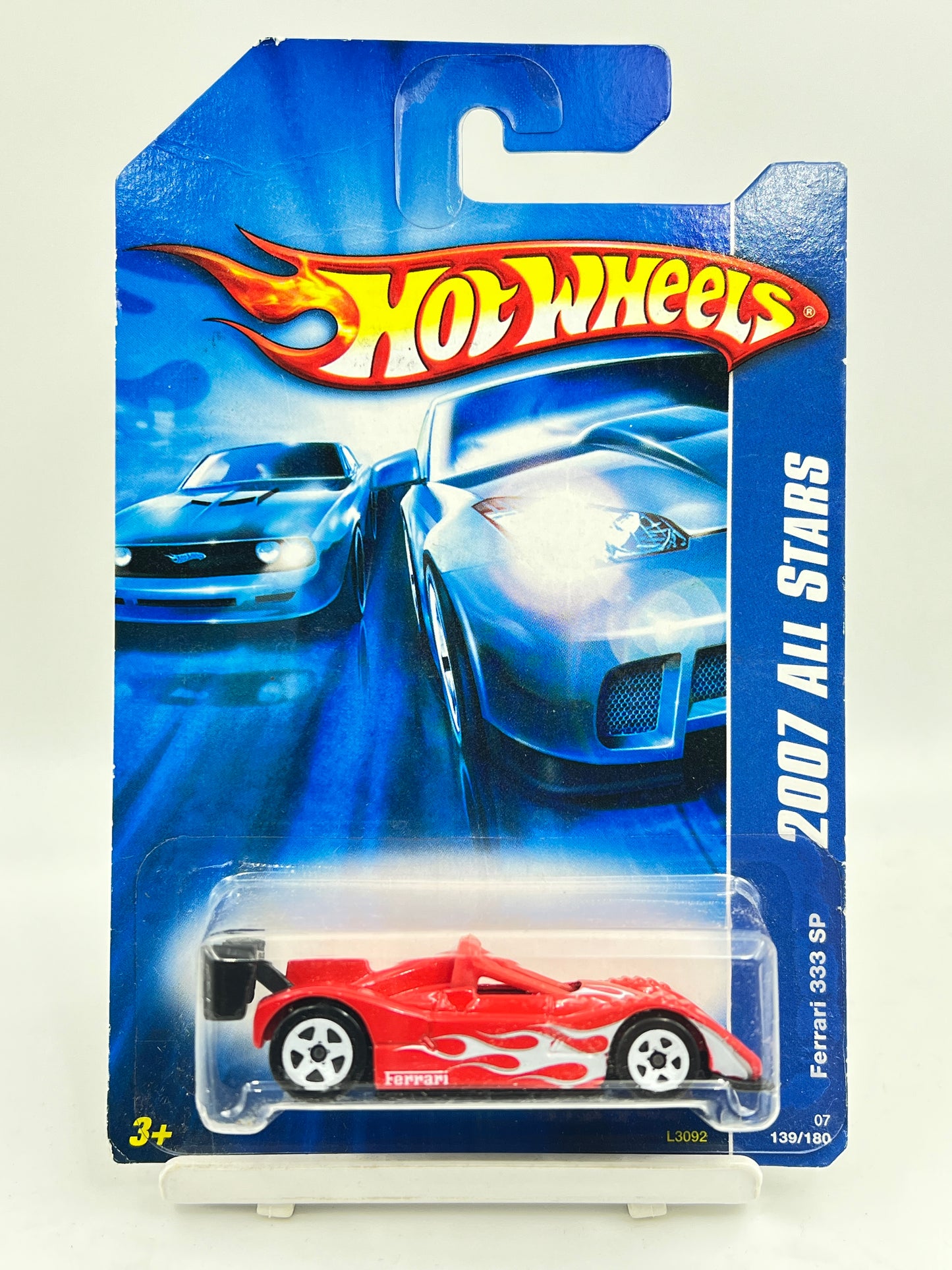 HOT WHEELS - FERRARI  333 SP - RED - 6C
