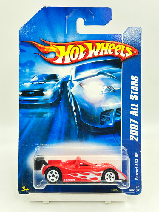 HOT WHEELS - FERRARI  333 SP - RED - 6C