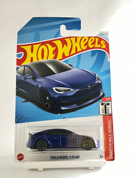 TESLA MODEL S PLAID - 2B - Its Fun- Hot wheels - matchbox - diecast