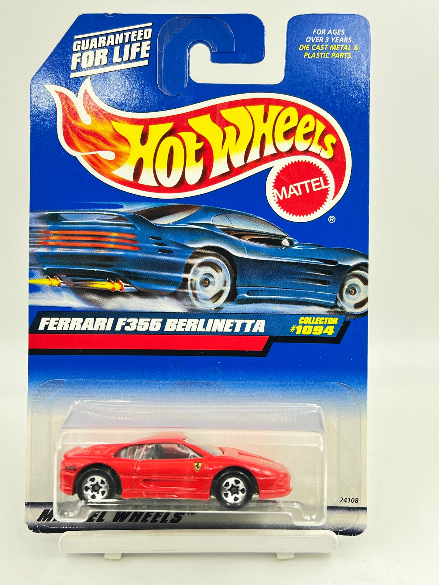 HOT WHEELS - FERRARI F355 BERLINETTA - RED - 6E