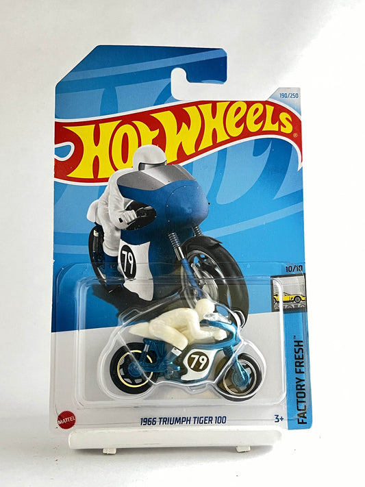 1966 TRIUMPH TIGER 100 -blue- 1D - Its Fun