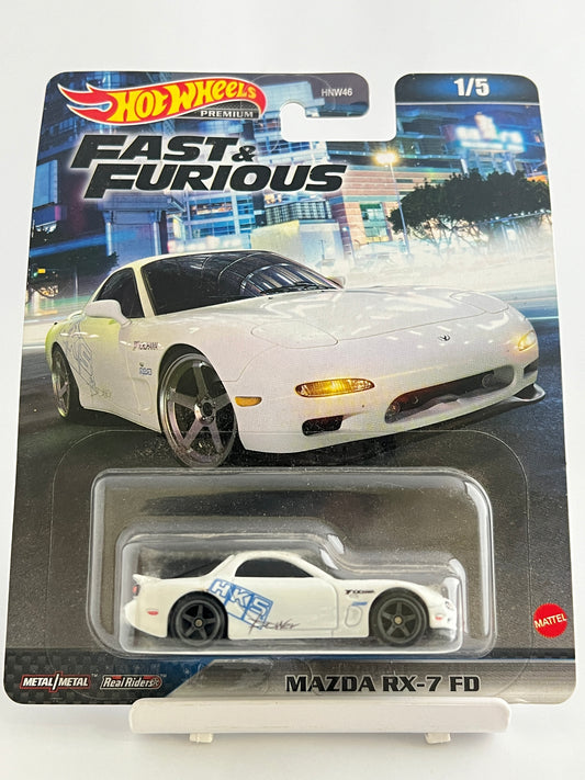 PREMIUM - FAST AND FURIOUS - MAZDA RX-7 FD - 4B - Its Fun- Hot wheels - matchbox - diecast
