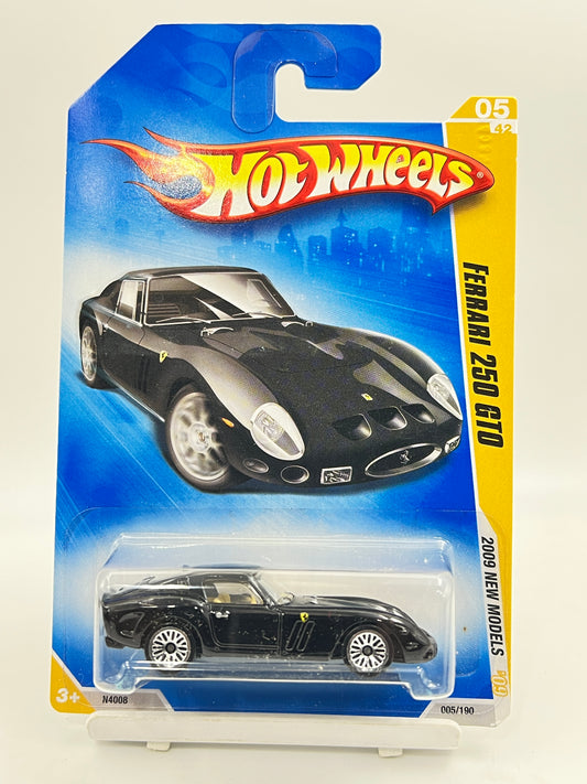 HOT WHEELS - FERRARI  250 GTO - BLACK - 6C