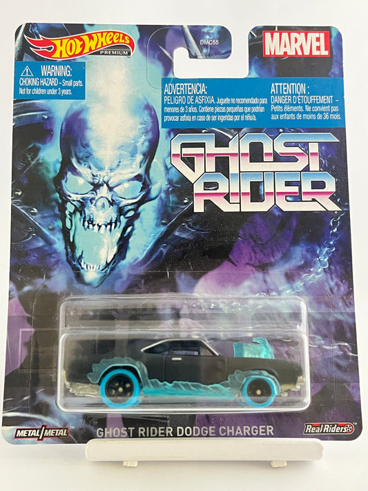PREMIUM - GHOST RIDER DODGE CHARGER - 4B - Its Fun- Hot wheels - matchbox - diecast