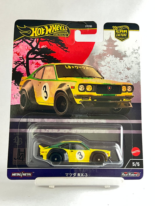 PREMIUM - JAPANESE HISTORICS 4 - MAZDA RX-3 - 5C - Its Fun- Hot wheels - matchbox - diecast
