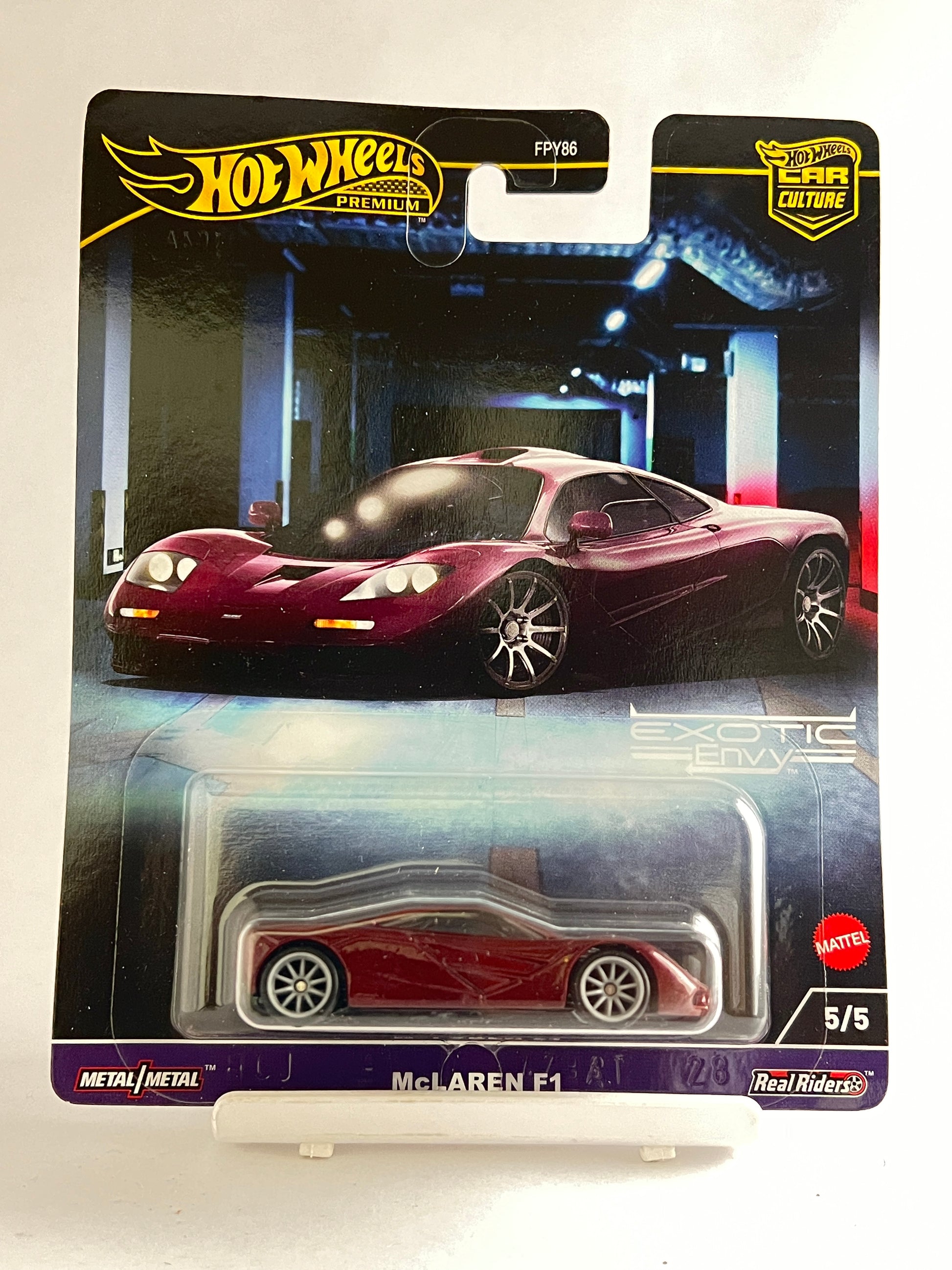 PREMIUM - MCLAREN F1 - 5C - Its Fun- Hot wheels - matchbox - diecast