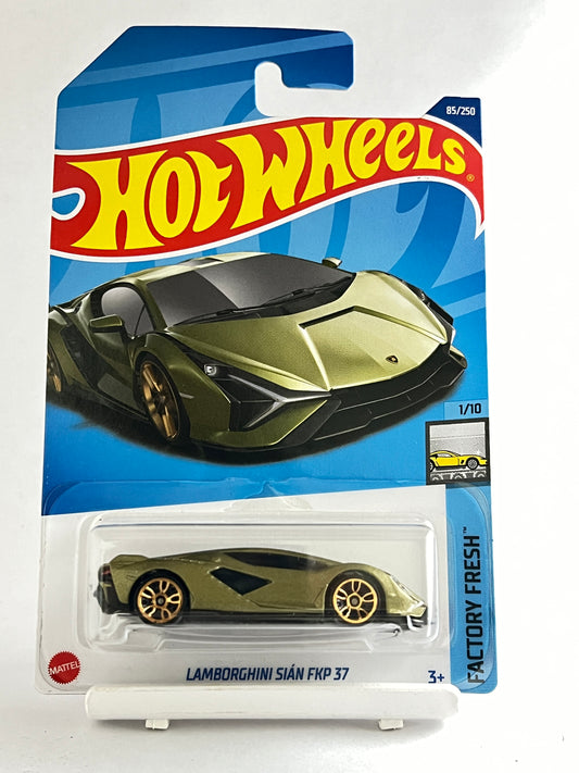 LAMBORGHINI SIAN FKP 37 - GREEN - Its Fun- Hot wheels - matchbox - diecast