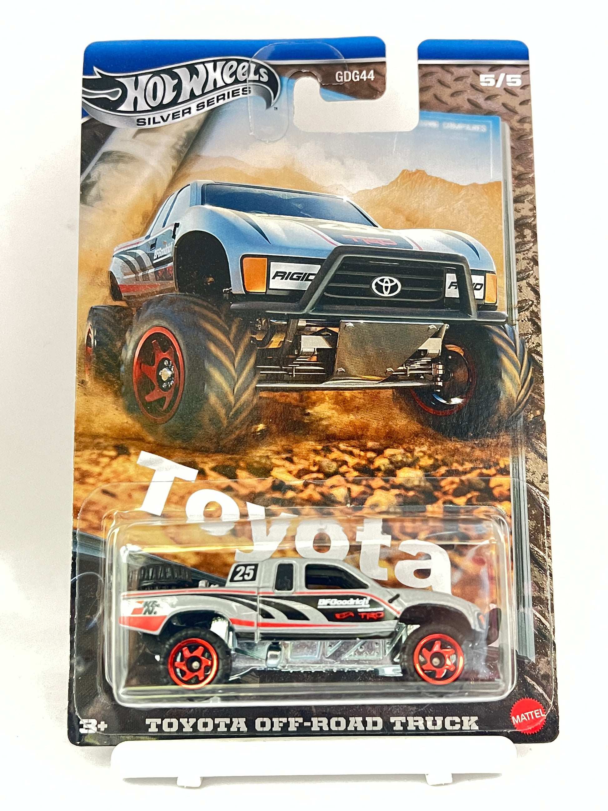 HOT WHEELS TOYOTA SILVER SERIES - TOYOTA OFF ROAD TRUCK - 4C - Its Fun- Hot wheels - matchbox - diecast